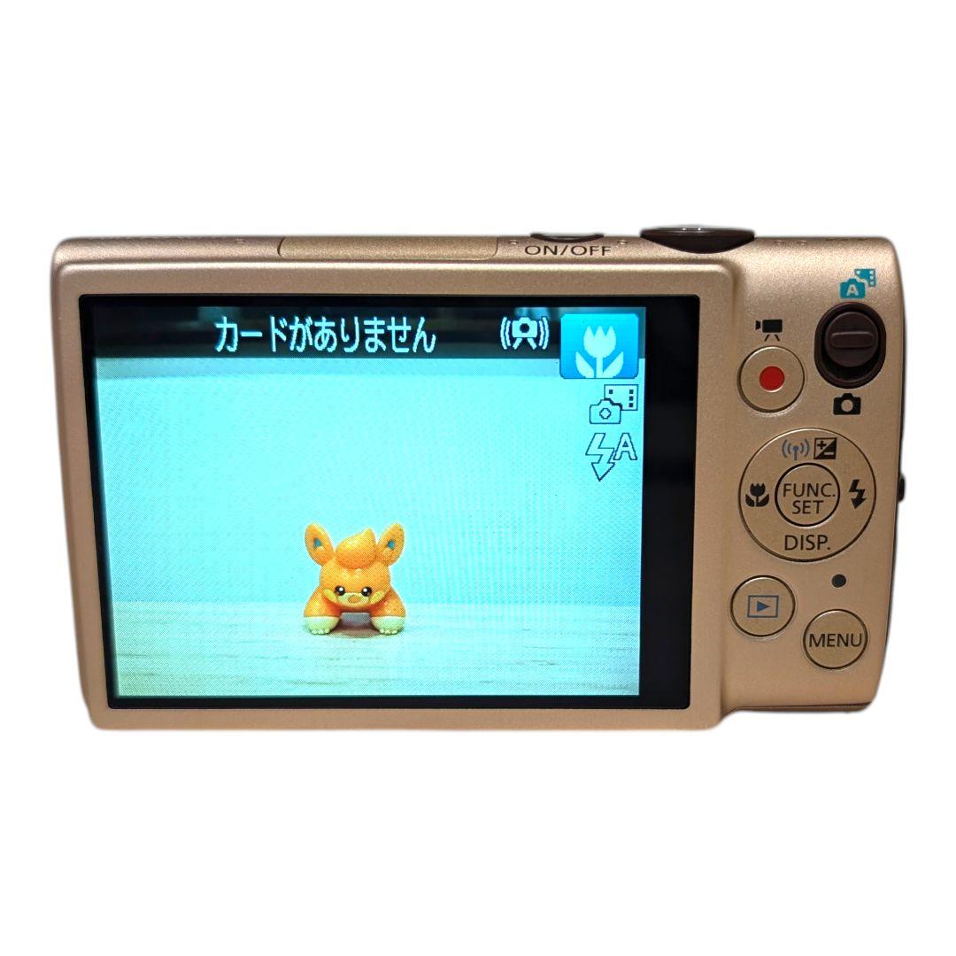 美品 動作確認済 Canon IXY 620F ゴールド デジカメ Wi-Fi