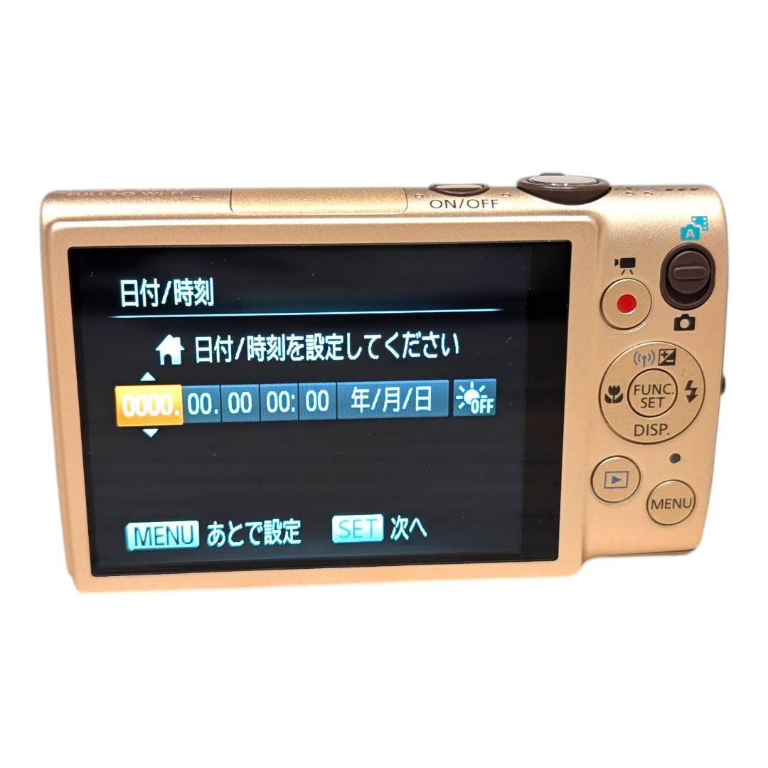 美品 動作確認済 Canon IXY 620F ゴールド デジカメ Wi-Fi