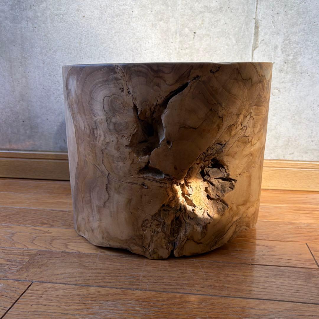 円柱 ロースツール ローテーブル