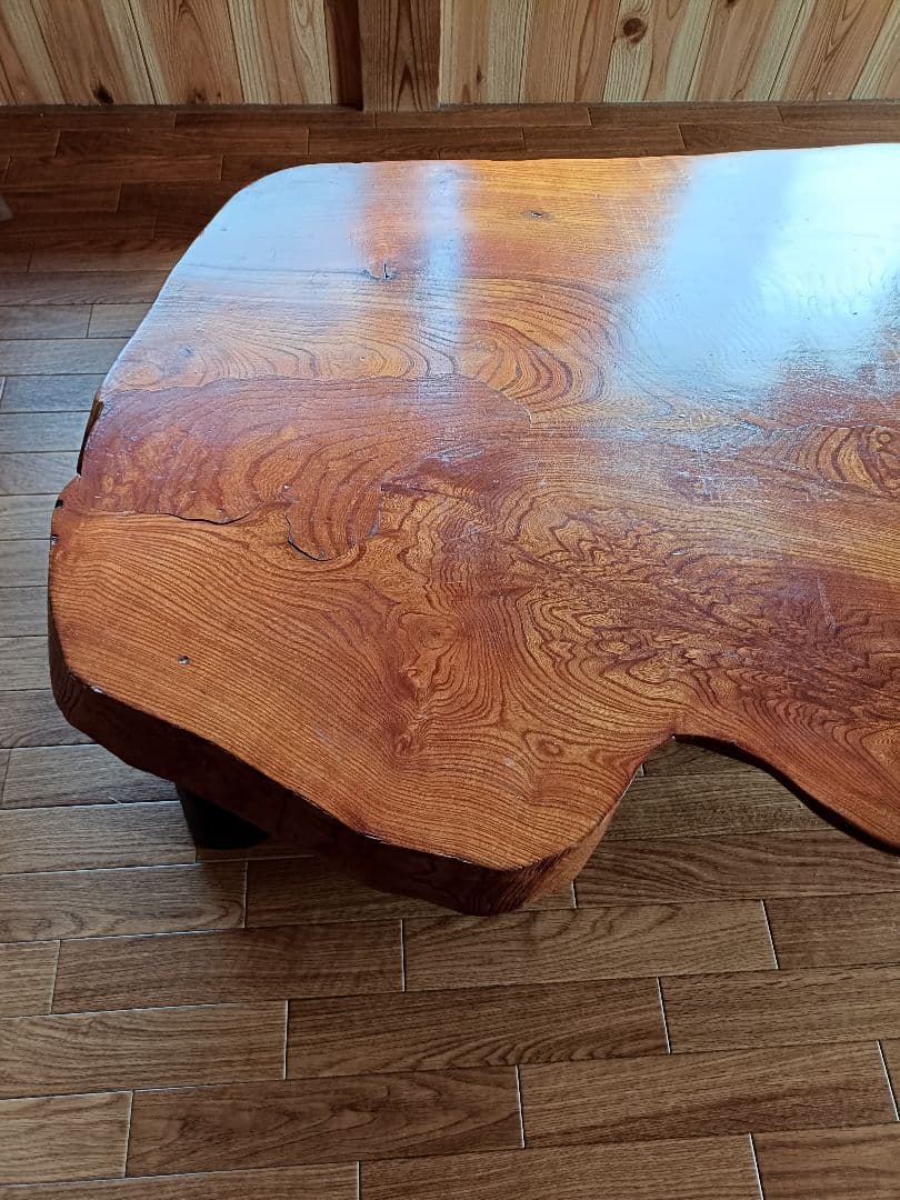 一枚板　座卓　ローテーブル