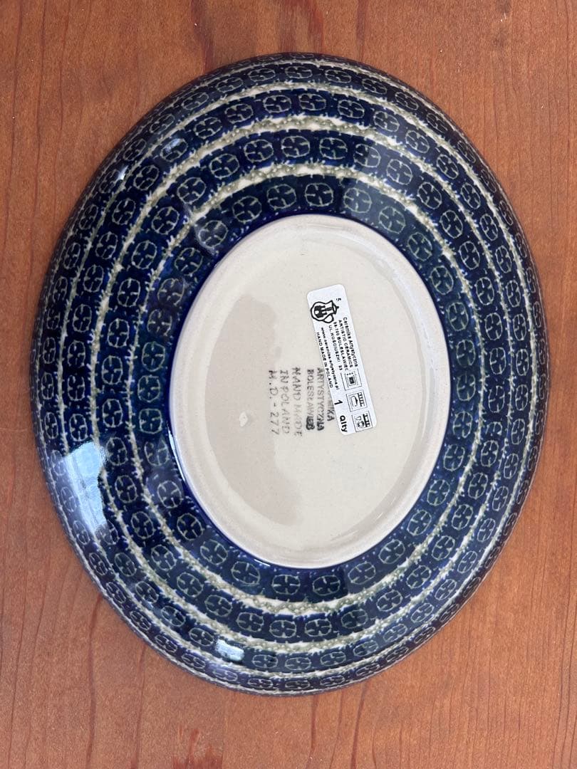 ポーリッシュポタリー　マルチプレート　1枚