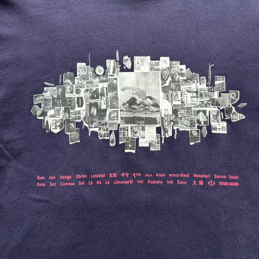【激レア】ヨルシカ 永戸鉄也 コラボ 太陽 コラージュ ロングスリーブ Tシャツ