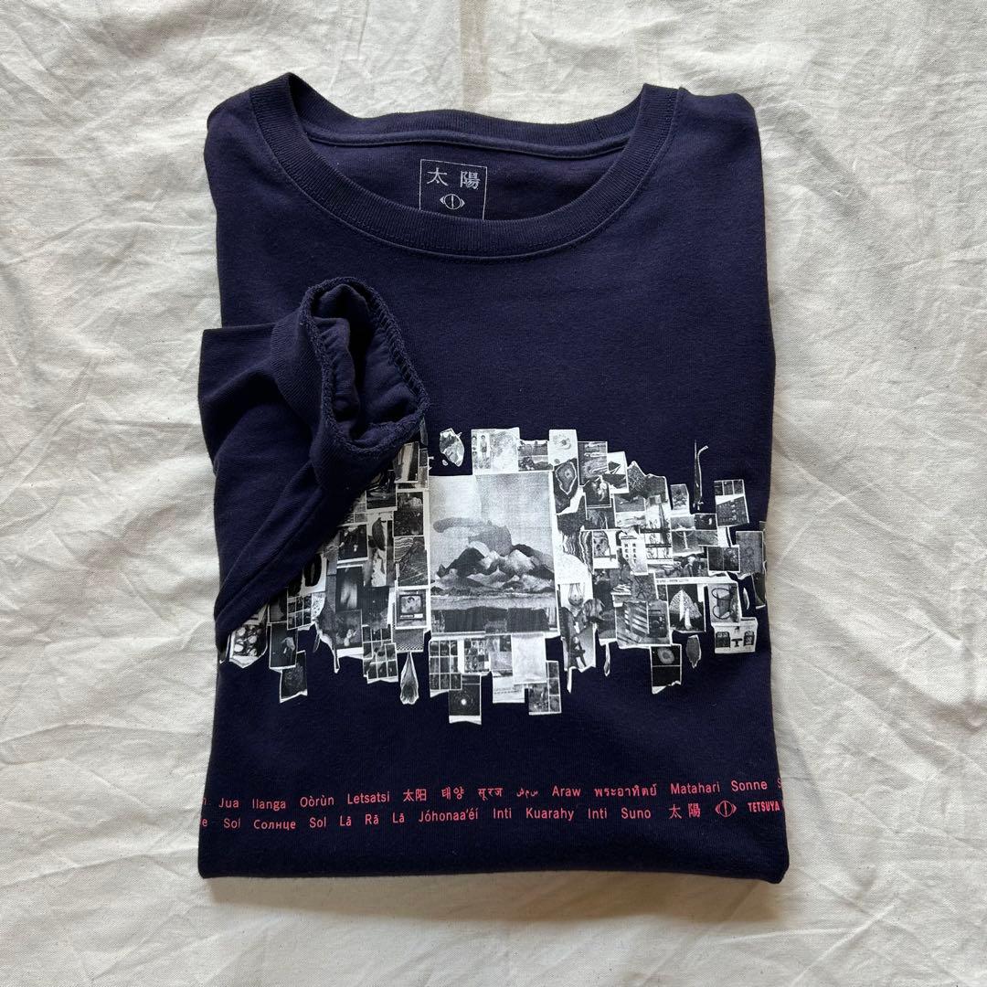 【激レア】ヨルシカ 永戸鉄也 コラボ 太陽 コラージュ ロングスリーブ Tシャツ