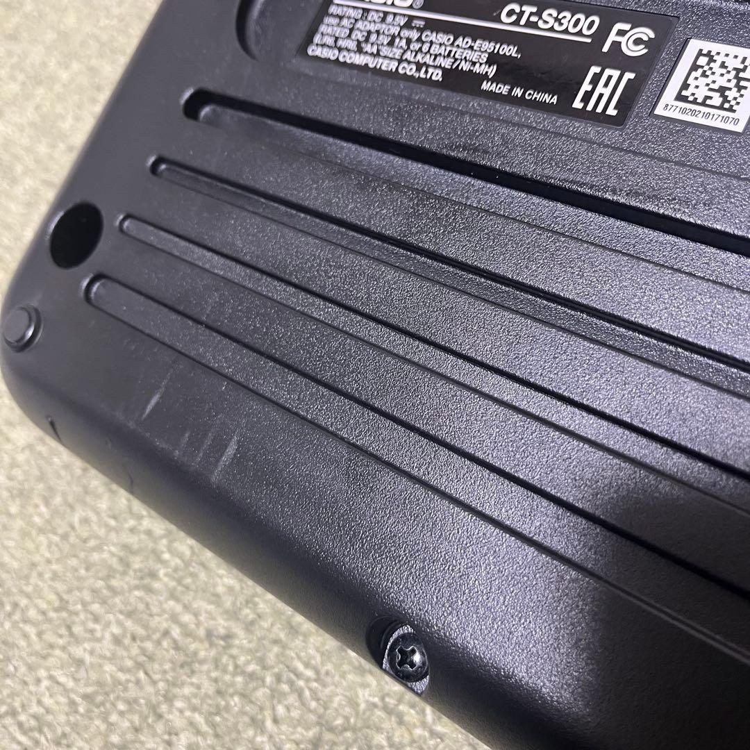 CASIOtonect-s300電子キーボード61鍵2021製 カシオトーン