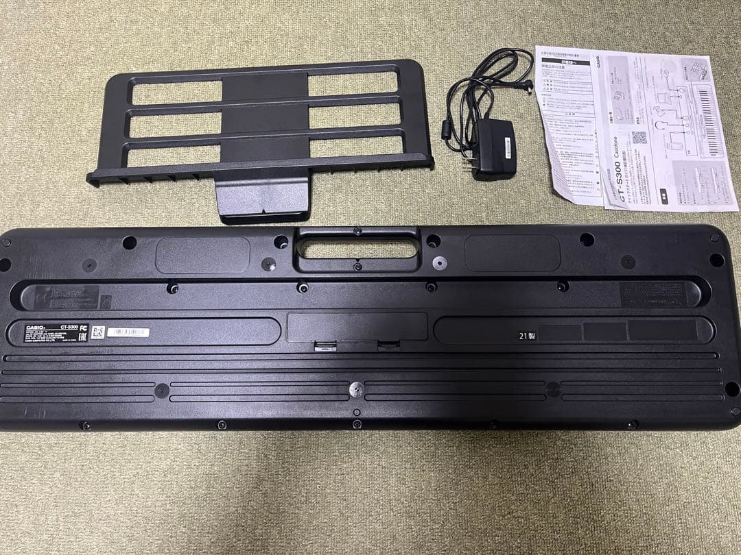 CASIOtonect-s300電子キーボード61鍵2021製 カシオトーン