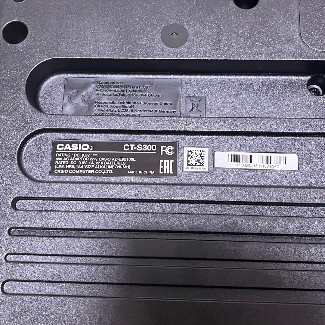 CASIOtonect-s300電子キーボード61鍵2021製 カシオトーン