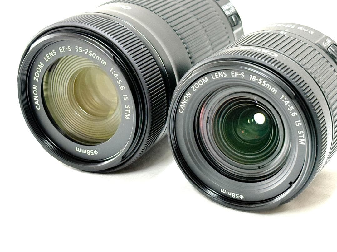 【美品 元箱付き】 キャノン CANON EOS 9000D ダブルズームキット