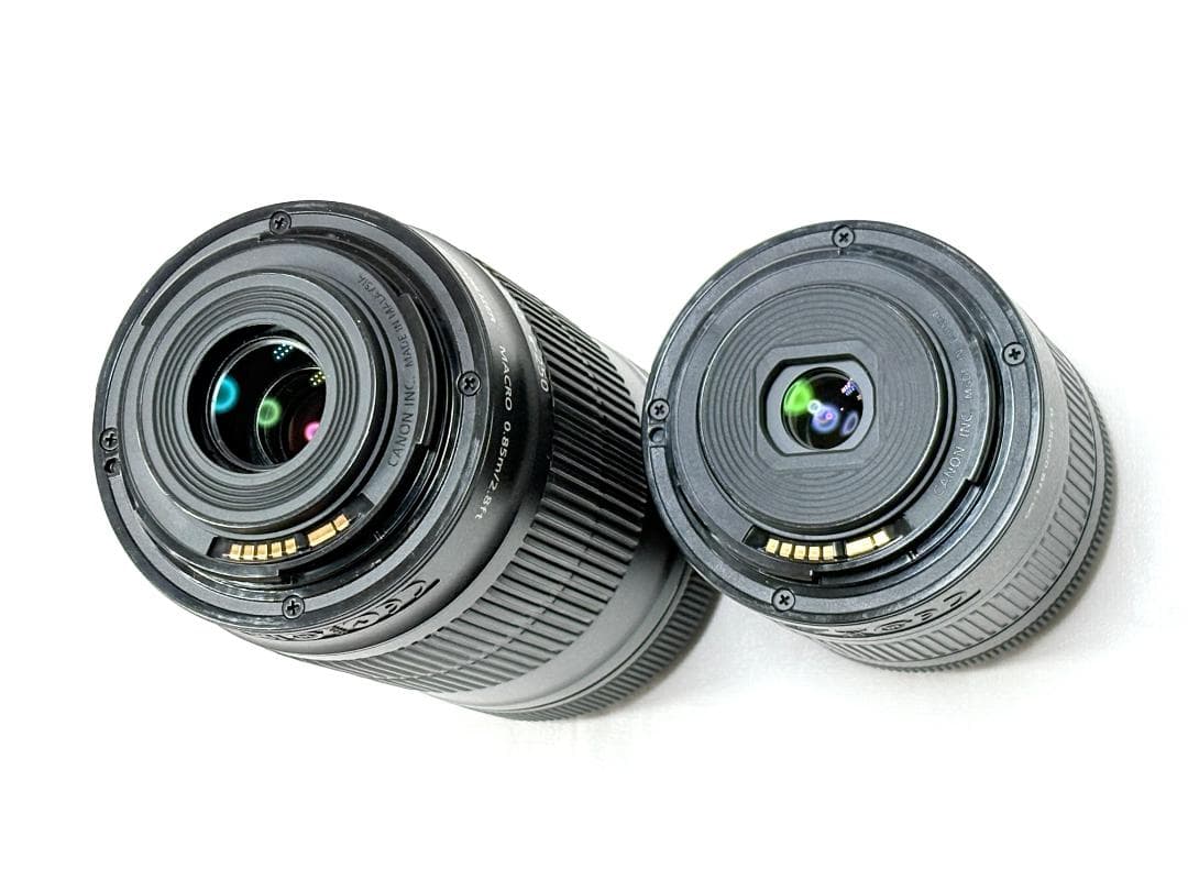 【美品 元箱付き】 キャノン CANON EOS 9000D ダブルズームキット