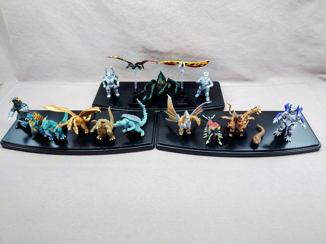 ゴジラ　HGシリーズ　ゴジラ クロニクル２　全15種　展示品