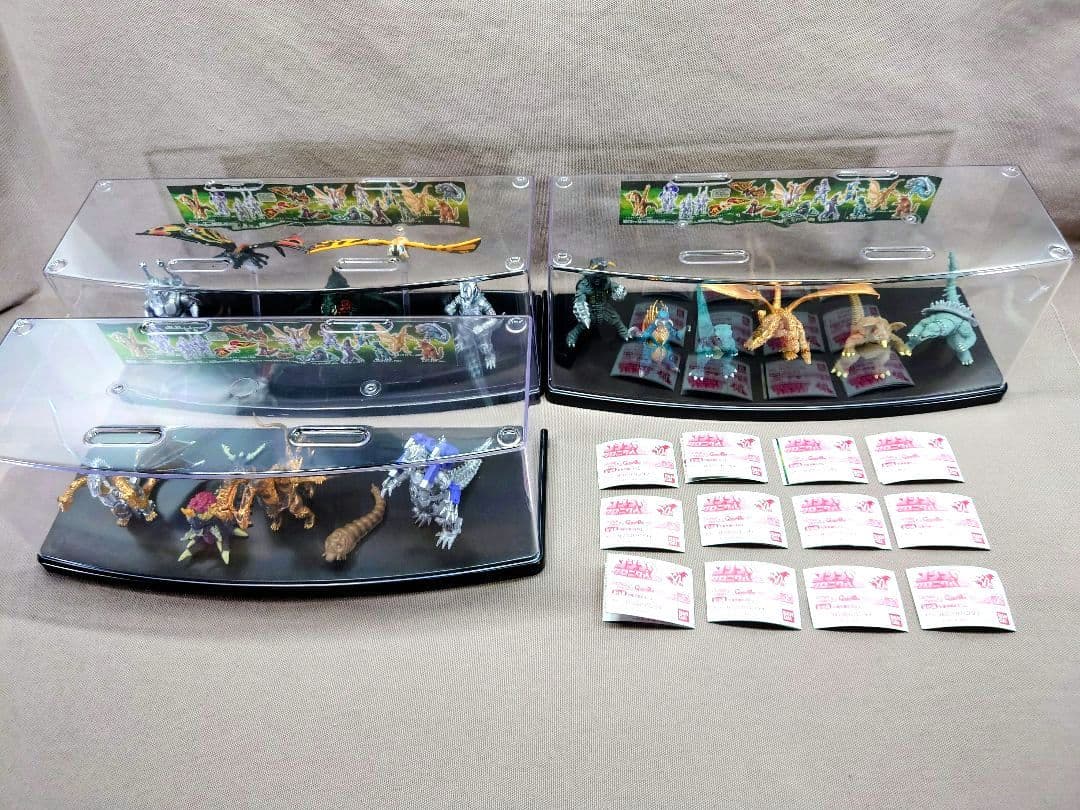 ゴジラ　HGシリーズ　ゴジラ クロニクル２　全15種　展示品