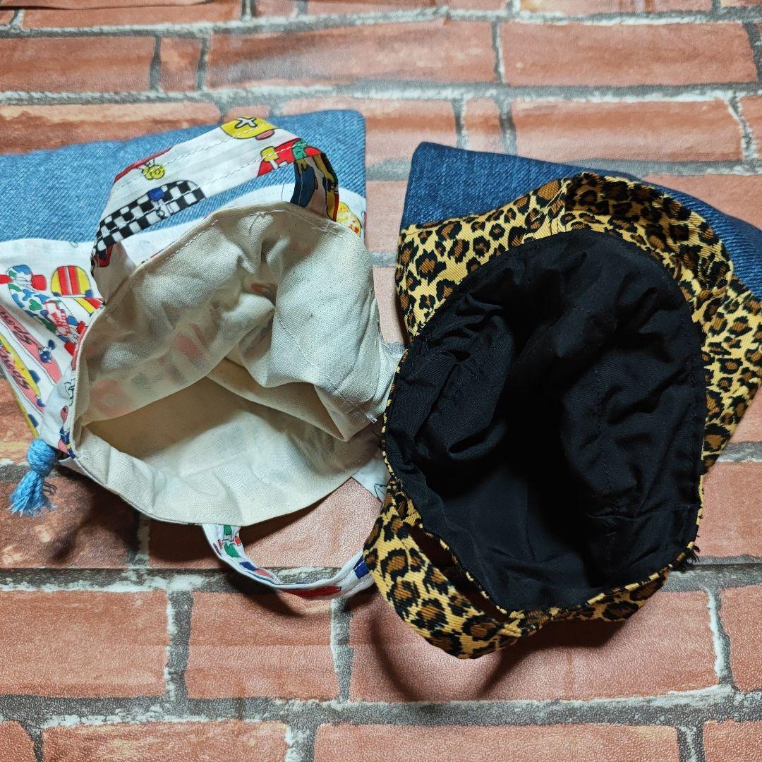 Ren様オーダーページ　レッスンバッグ　ナップザック型お着替え袋　お道具袋