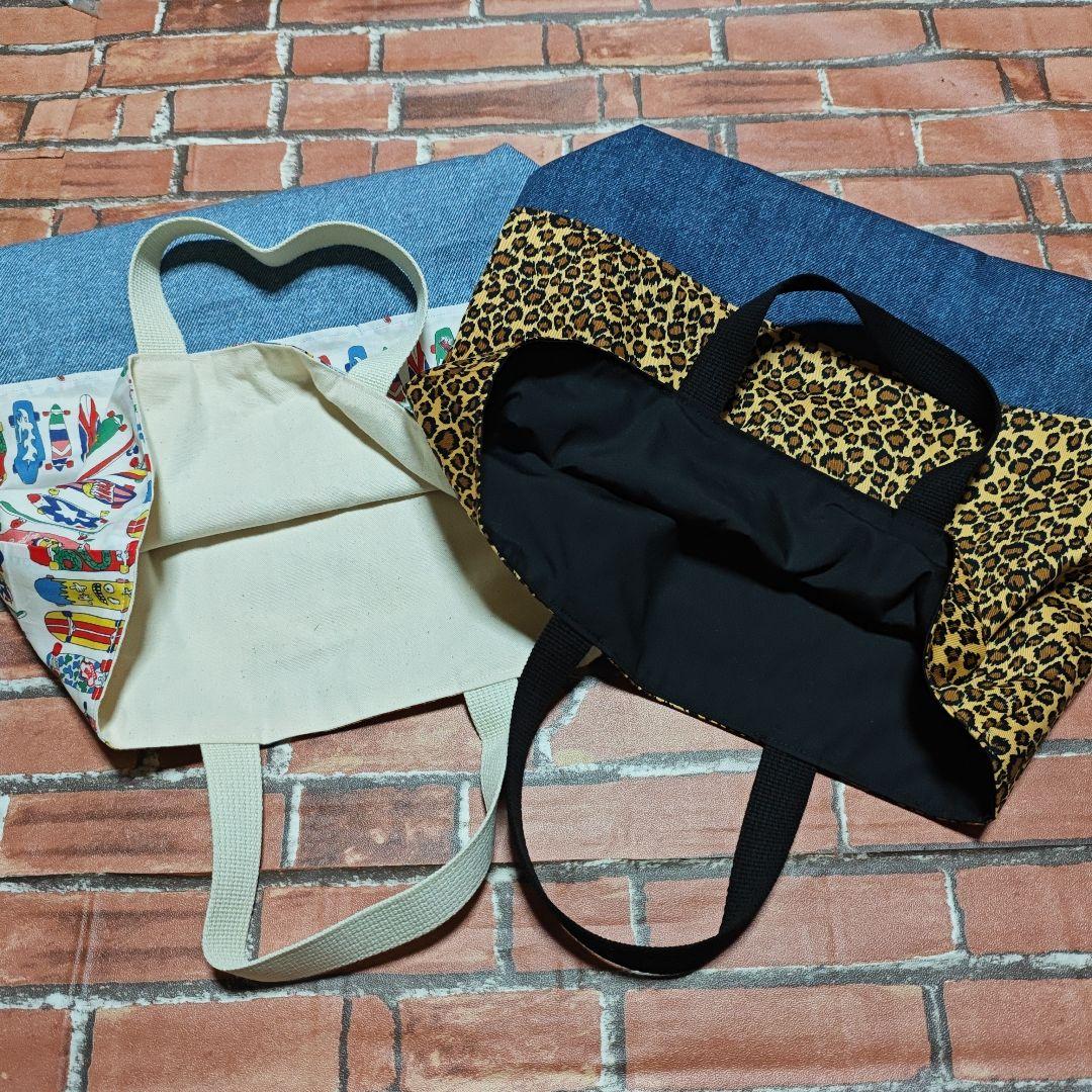 Ren様オーダーページ　レッスンバッグ　ナップザック型お着替え袋　お道具袋