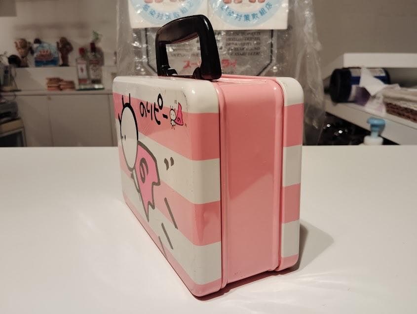 廃番★昭和レトロ★日本製★アイドル 1988年 酒井法子 のりピー 缶ケース