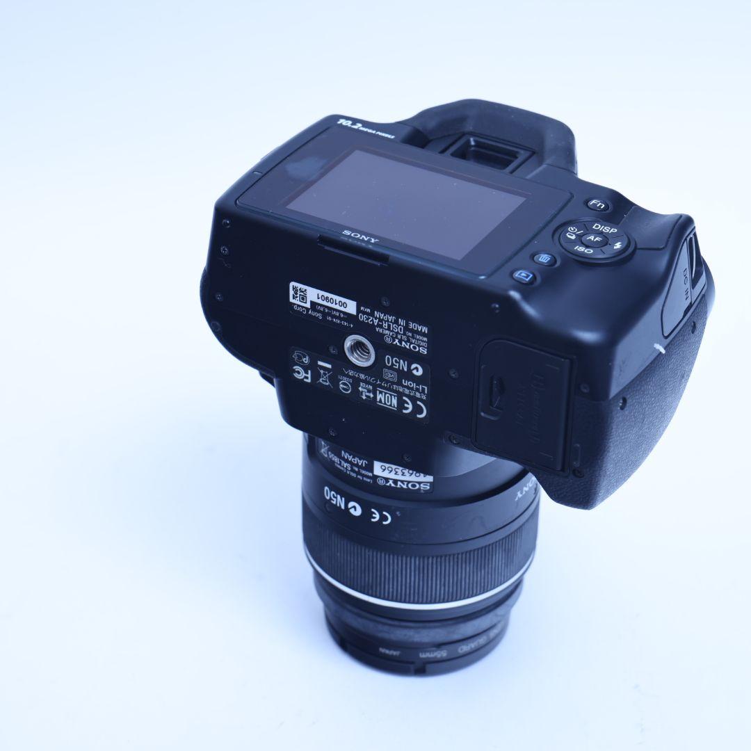 SONY 一眼レフデジタルカメラ 電池 充電器 標準レンズ付 α230