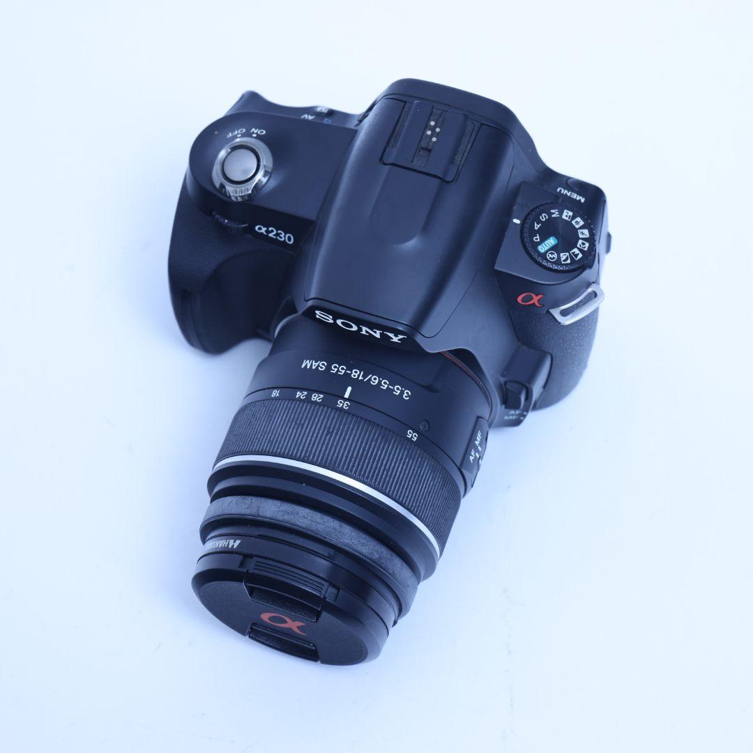 SONY 一眼レフデジタルカメラ 電池 充電器 標準レンズ付 α230
