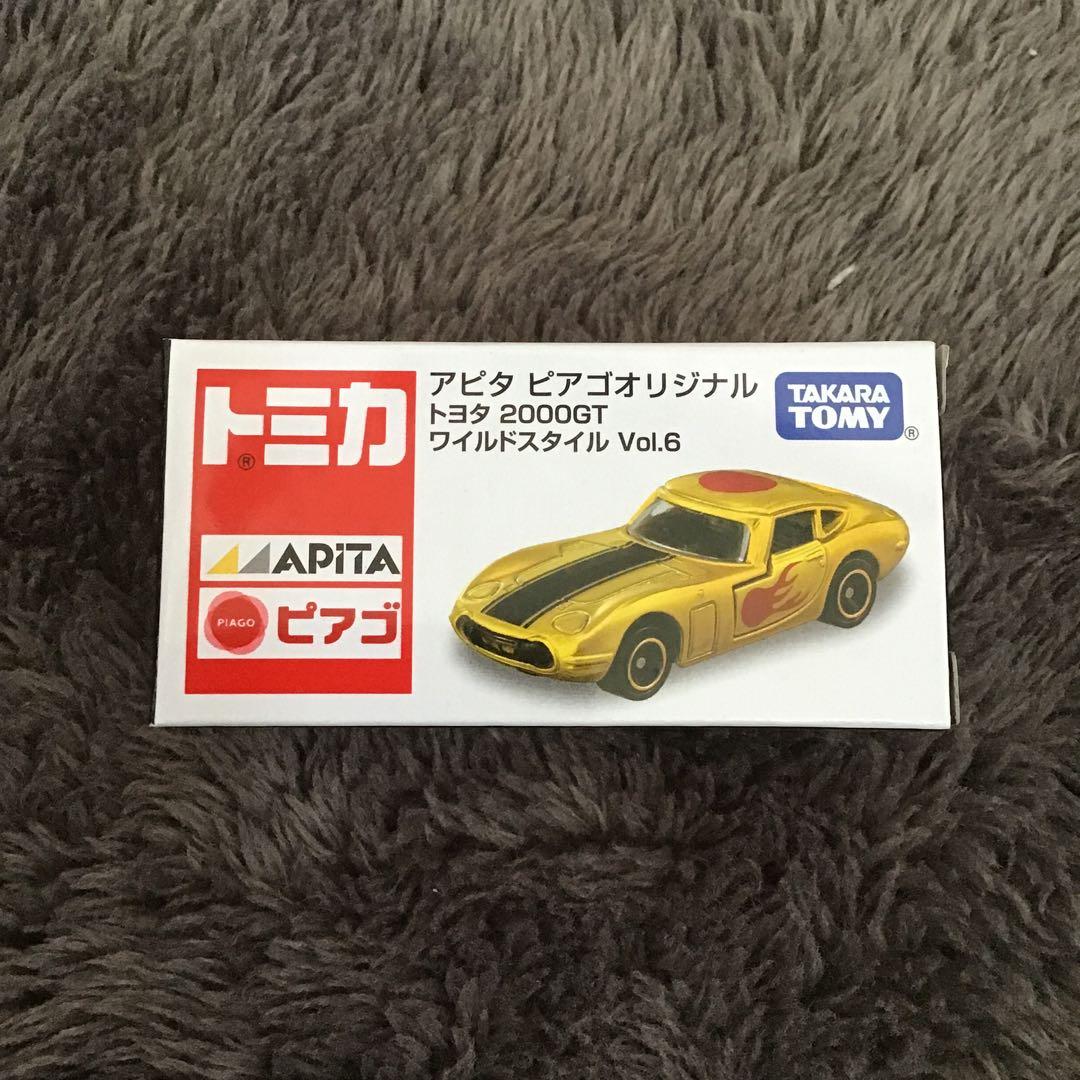 トミカ アピタビアゴ　オリジナル　ワイルドスタイル　トヨタ2000GT 6個