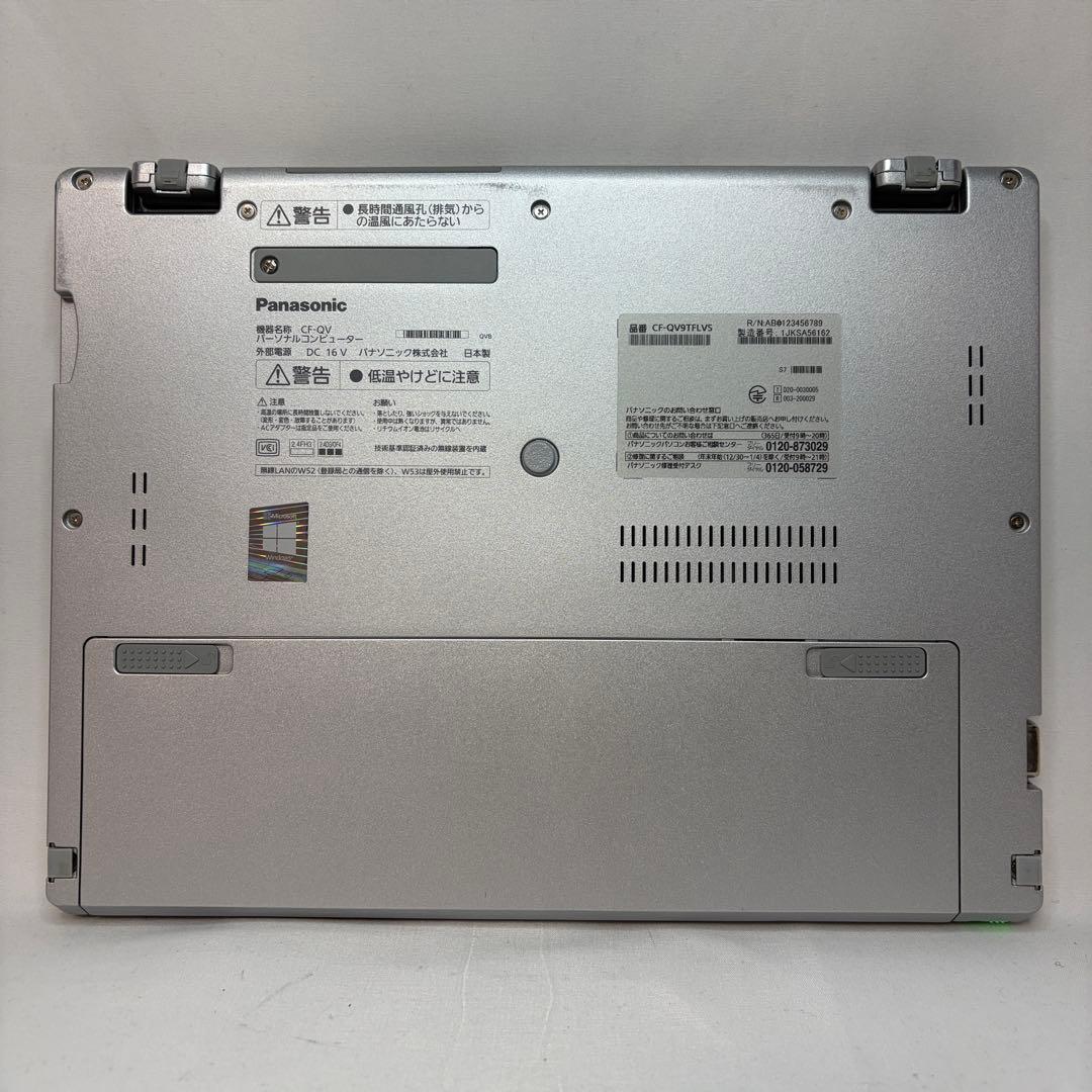 美品 LTE搭載 CF-QV9 第10世代 i7 16GB 512GB オフィス
