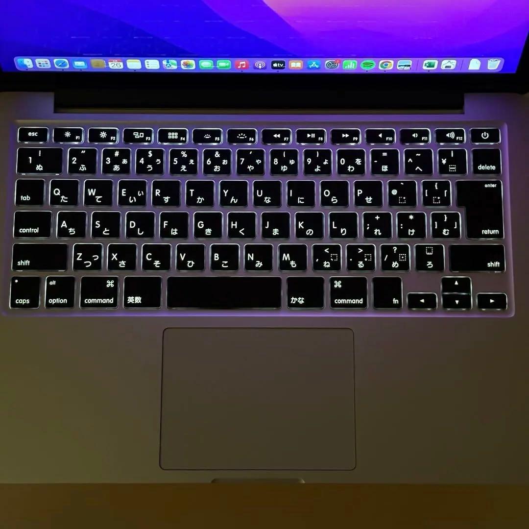 【美品】アップル Macbook Pro 13インチ シルバー