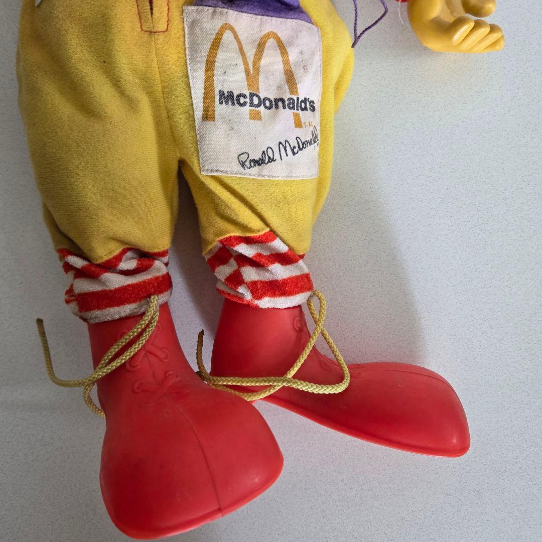 1970年代 McDonald's ロナルド・マクドナルド ぬいぐるみ当時物