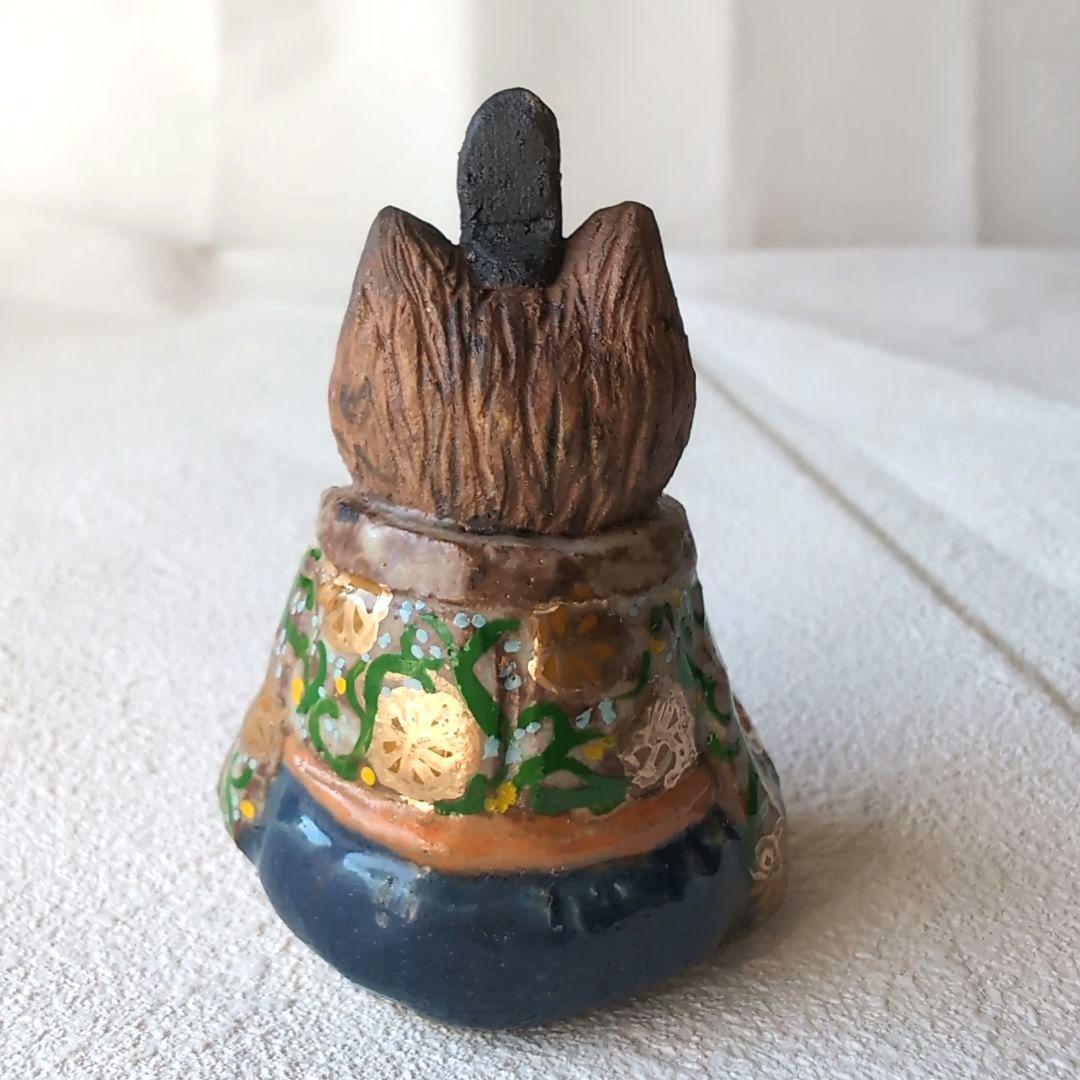 猫の雛人形5 陶器製 伝統的スタイル