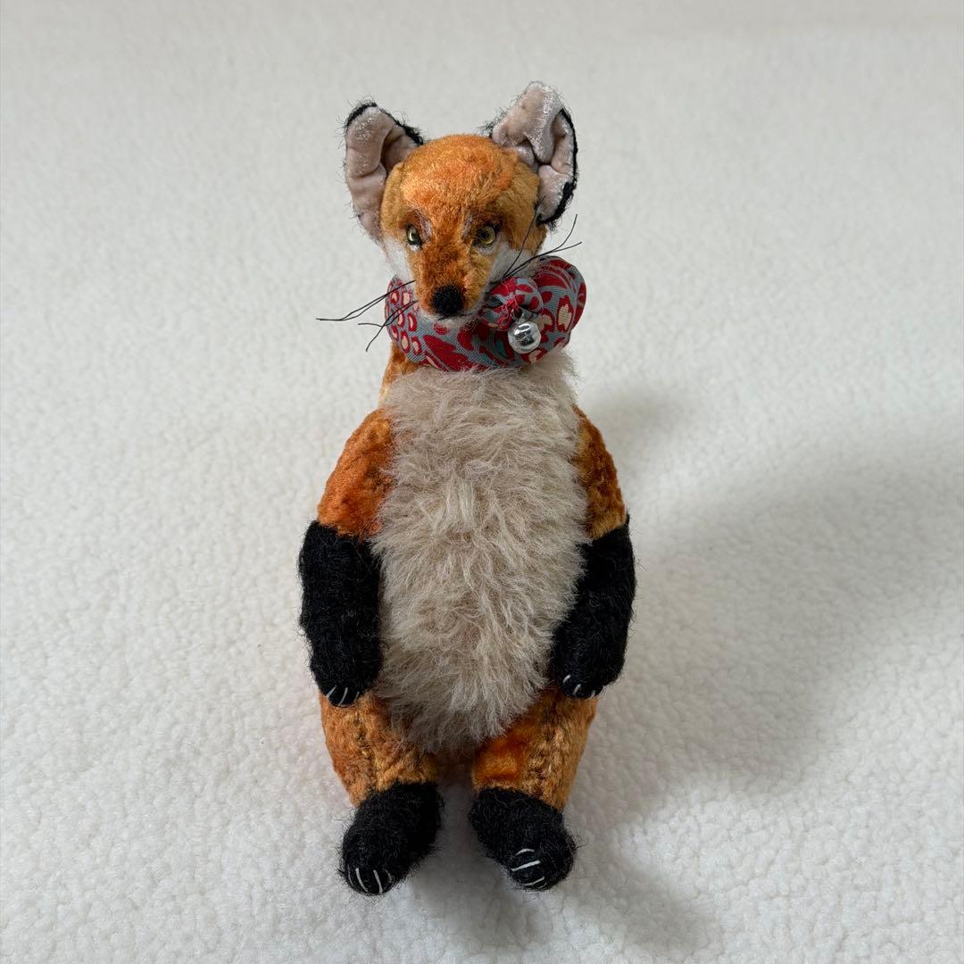 Cantik Bear ハンドメイド テディベア作家 坂井礼 キツネ