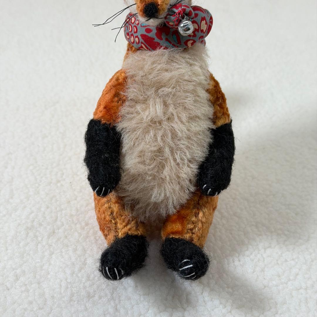 Cantik Bear ハンドメイド テディベア作家 坂井礼 キツネ