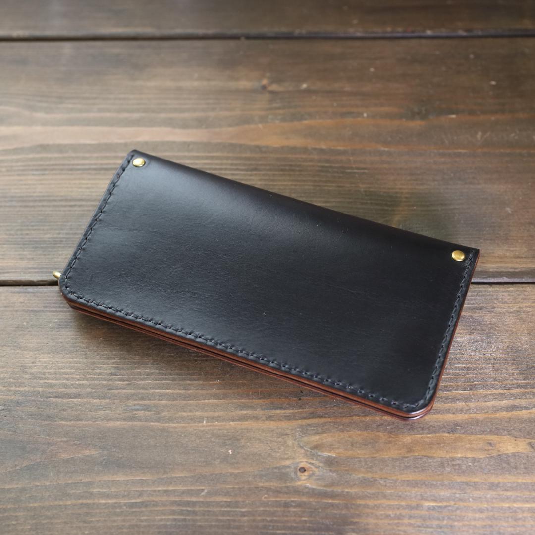 ロングトラッカーウォレットNA003L《HORWEEN社クロムエクセル 茶芯》