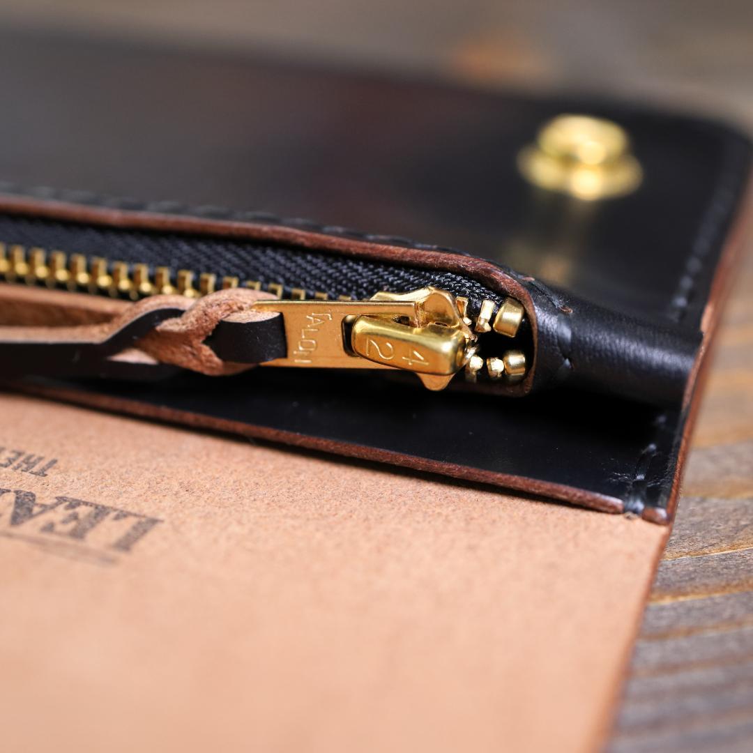 ロングトラッカーウォレットNA003L《HORWEEN社クロムエクセル 茶芯》