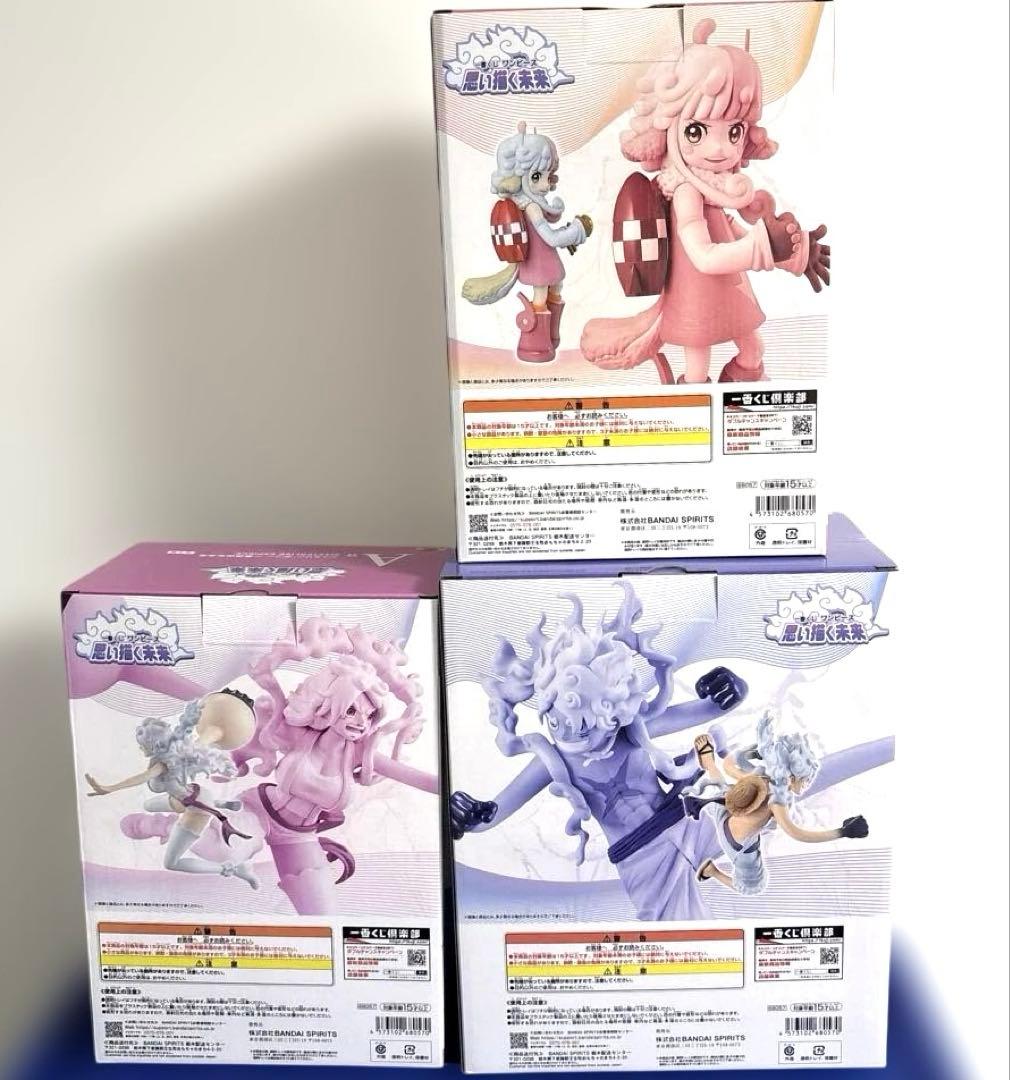 ワンピース 一番くじ 思い描く未来 A賞 B賞 D賞F賞セット・おまけ付き