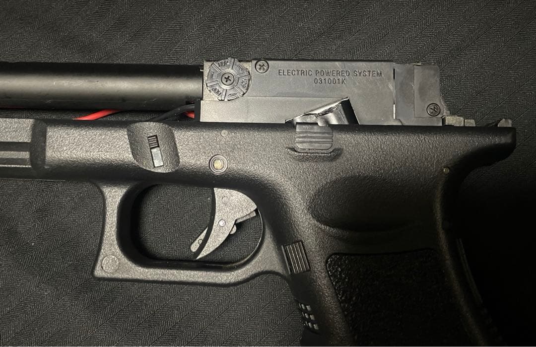 【微カスタム】東京マルイ　電動ハンドガン　グロック18C リポ化 SBD取付