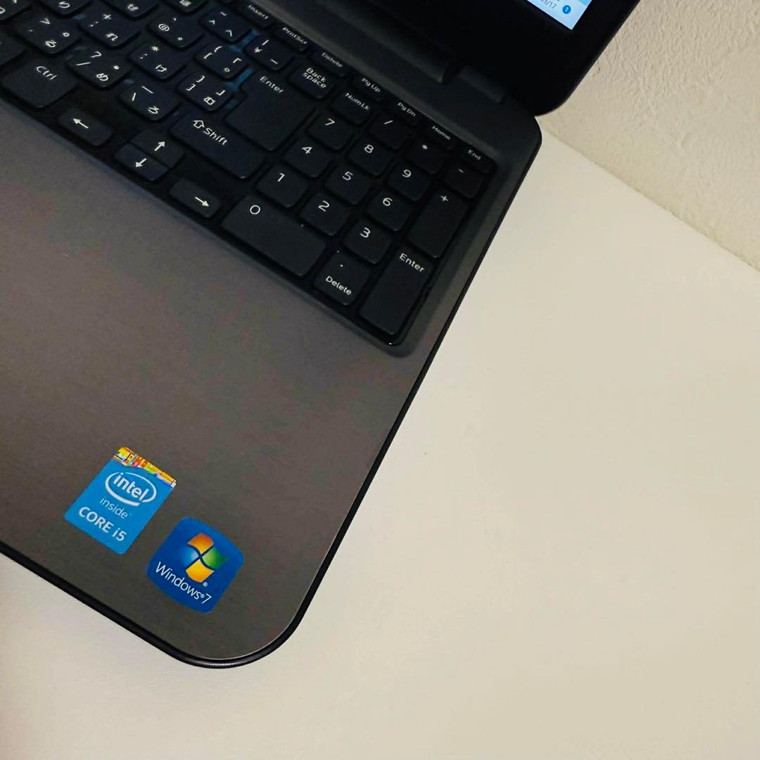 Y170 Dellノートパソコン i5 WEBカメラSSD高速Windows11