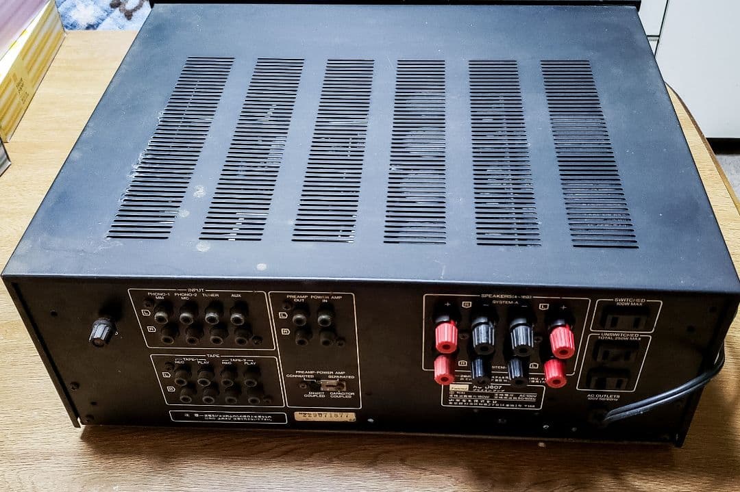 Sansui AU-D607X プリメインアンプ プロテクションジャンク品