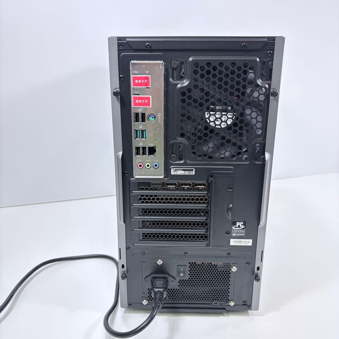 2024年製 ゲーミングPC i5 14400F RTX4060Ti ガレリア