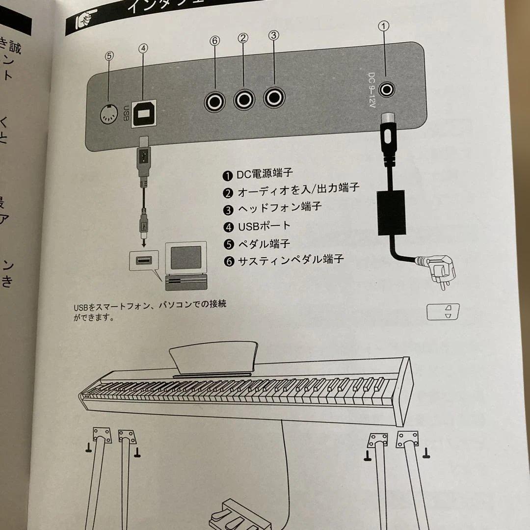 土日限定価格‼️電子ピアノ 88鍵盤 ハンマーアクション クリスマスプレゼント