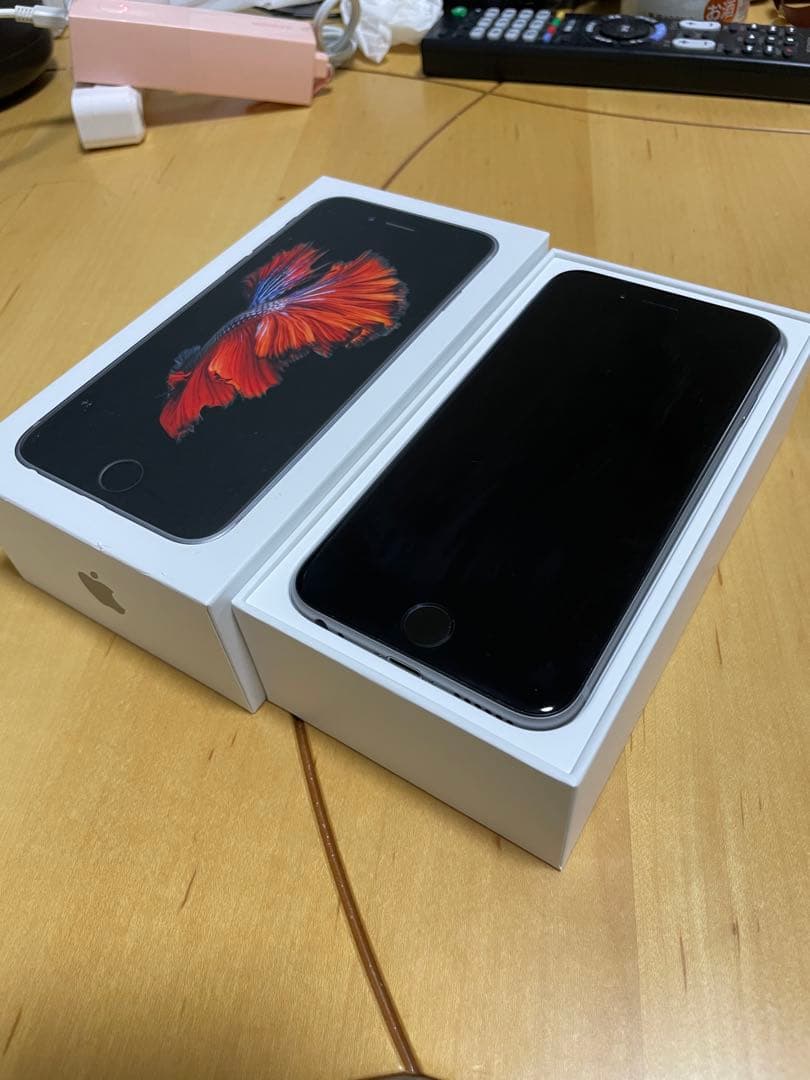 Apple iPhone 6 シルバー ＋iPhone6sスペースグレイ 計2台