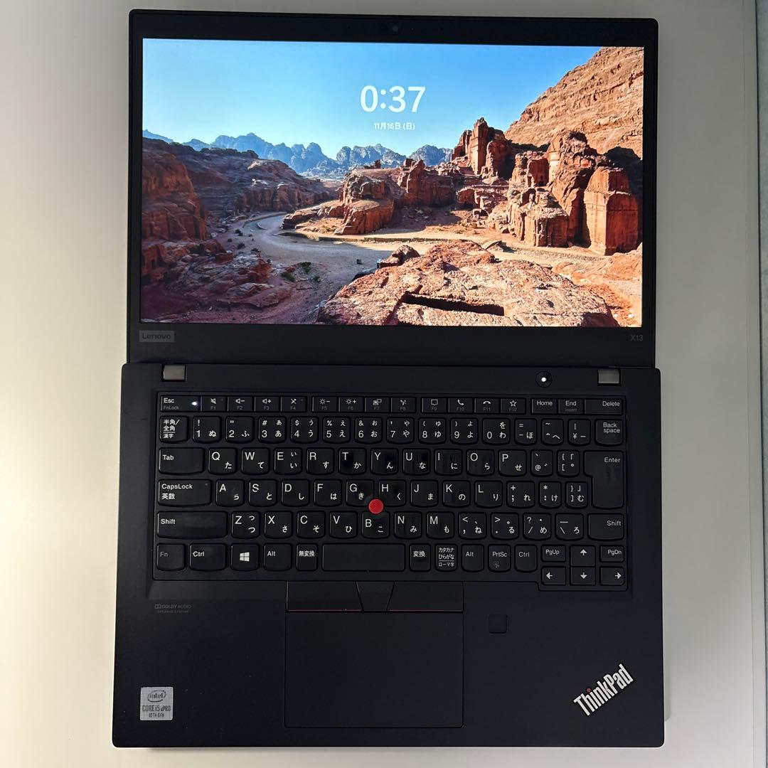 【初期設定済】レノボThinkPad X13⭐︎Windows11インテルi5搭載