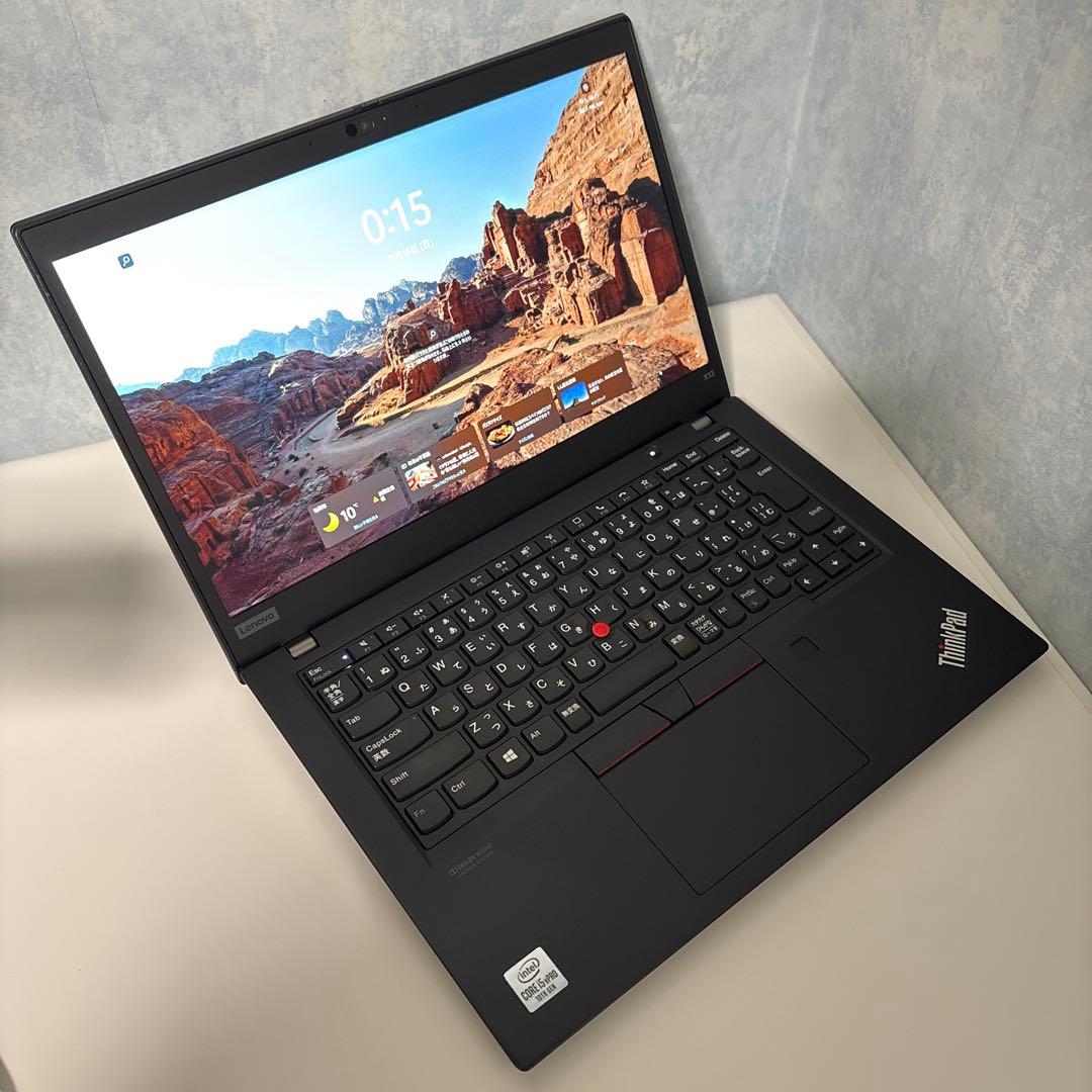 【初期設定済】レノボThinkPad X13⭐︎Windows11インテルi5搭載