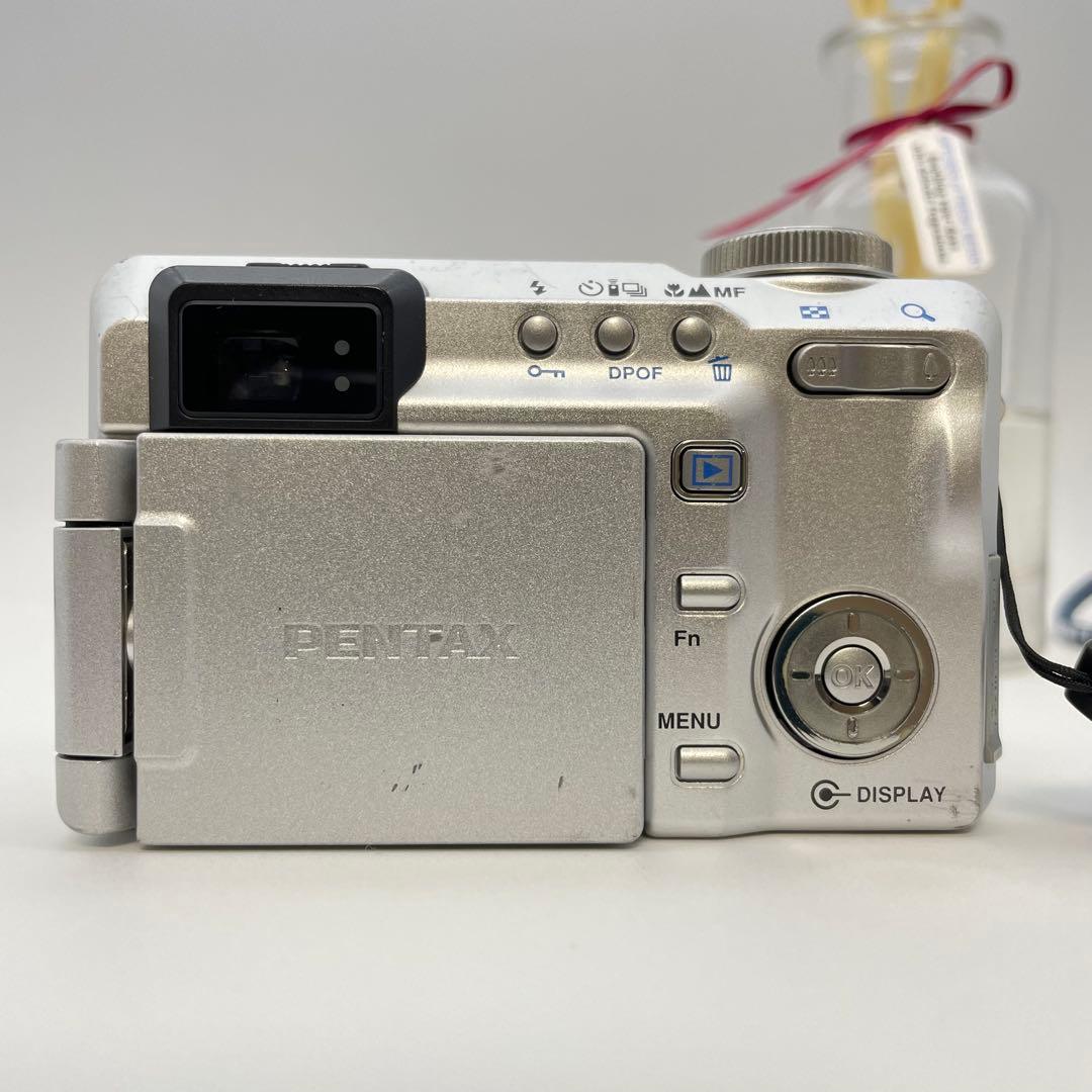 動作確認済✨PENTAX Optio 750Z✨スマホ転送OK 自撮り 希少品