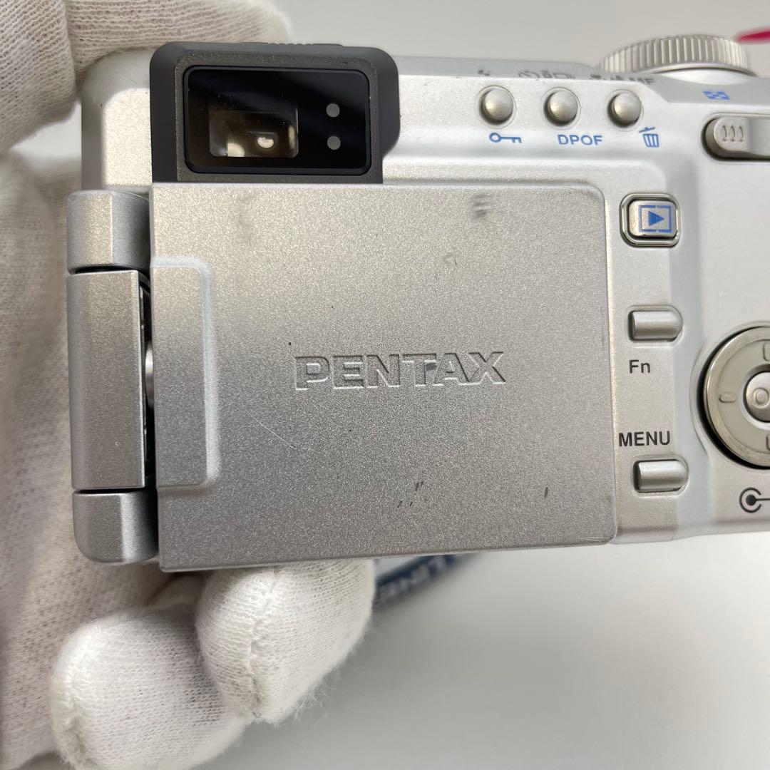 動作確認済✨PENTAX Optio 750Z✨スマホ転送OK 自撮り 希少品