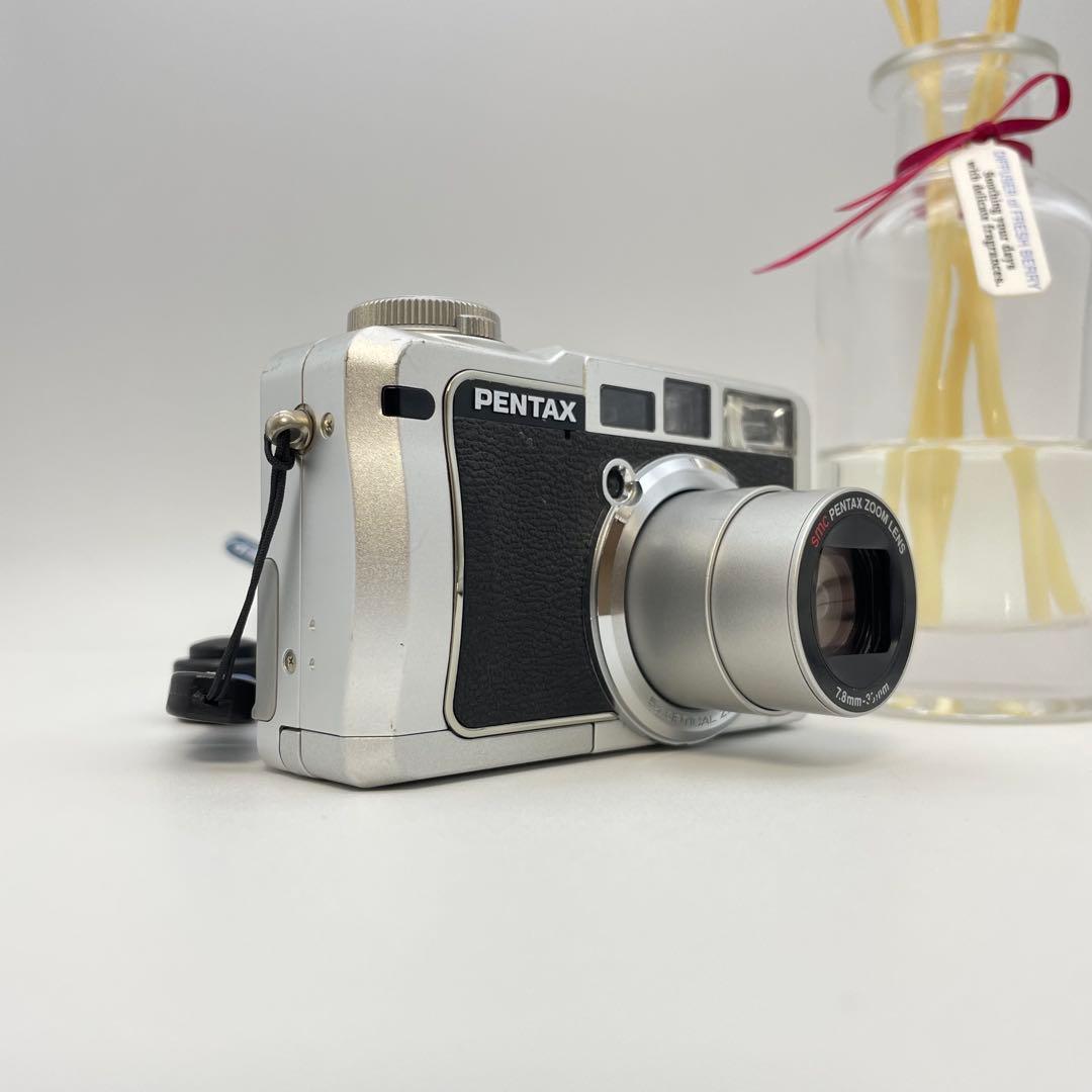 動作確認済✨PENTAX Optio 750Z✨スマホ転送OK 自撮り 希少品