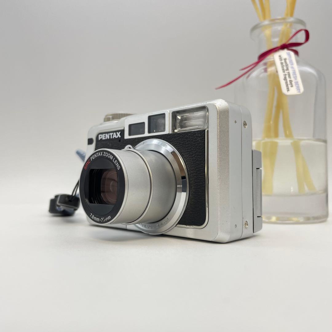 動作確認済✨PENTAX Optio 750Z✨スマホ転送OK 自撮り 希少品