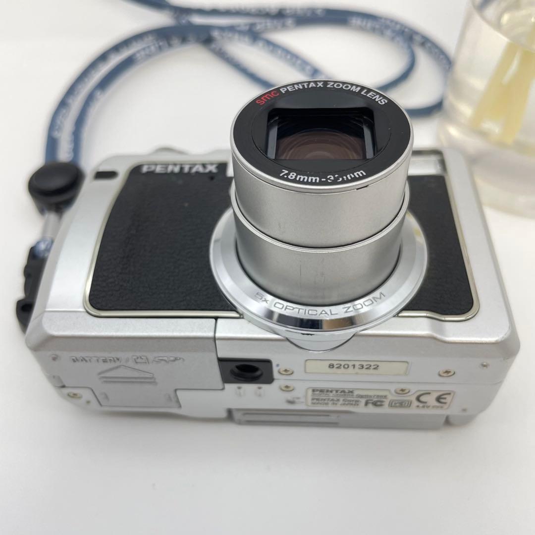 動作確認済✨PENTAX Optio 750Z✨スマホ転送OK 自撮り 希少品