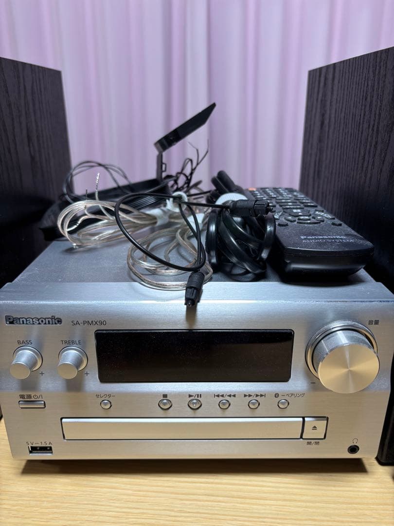 パナソニック　ＣＤステレオシステム SC-PMX90　美品