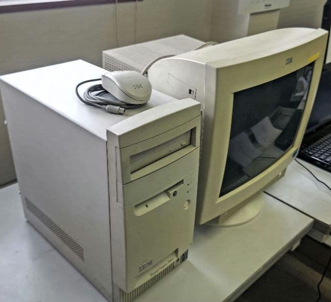 IBM 300GL デスクトップPC マウス付き