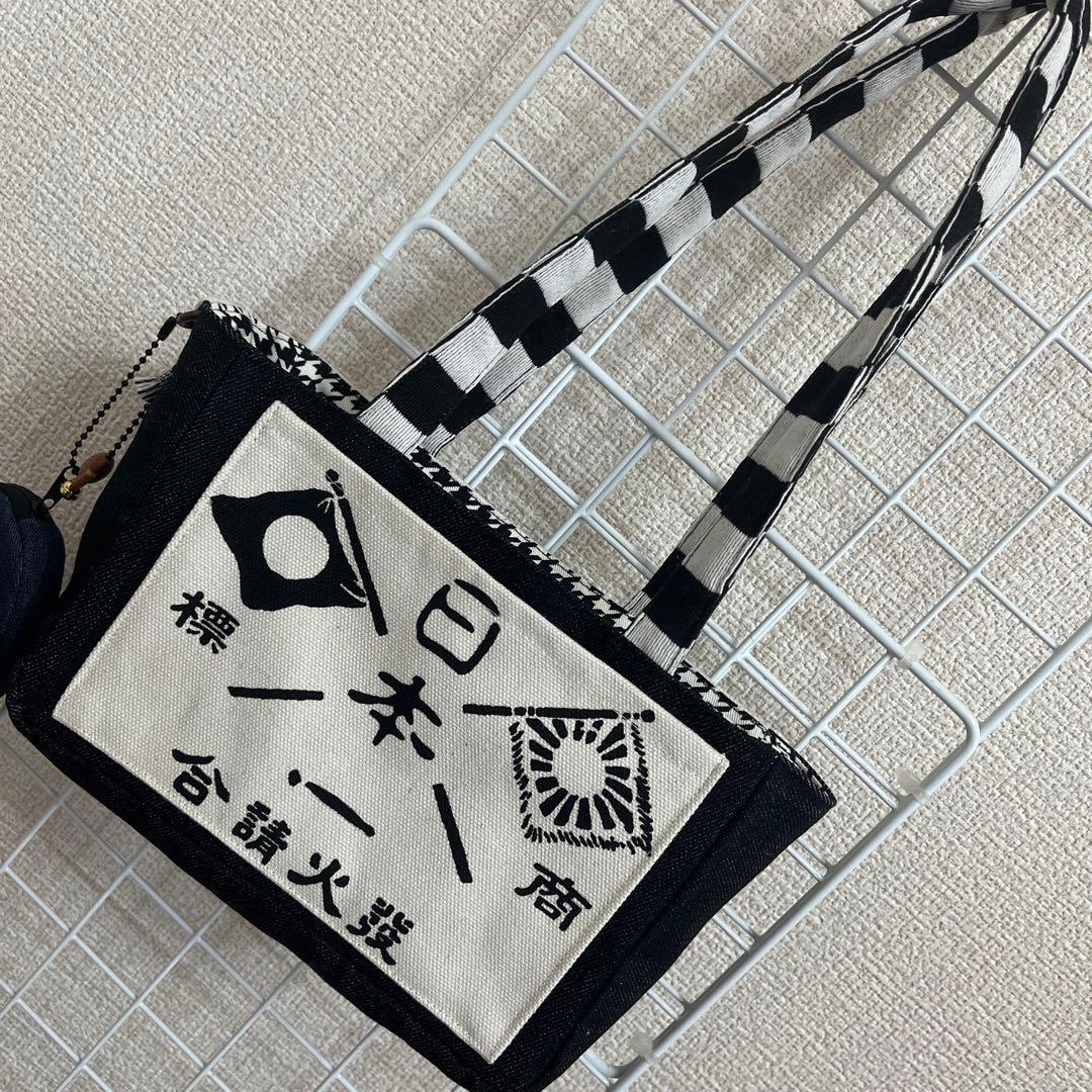 bigサイズ　トートバッグ　花バッグ　大容量　和柄　和装　エコバッグ　花袋