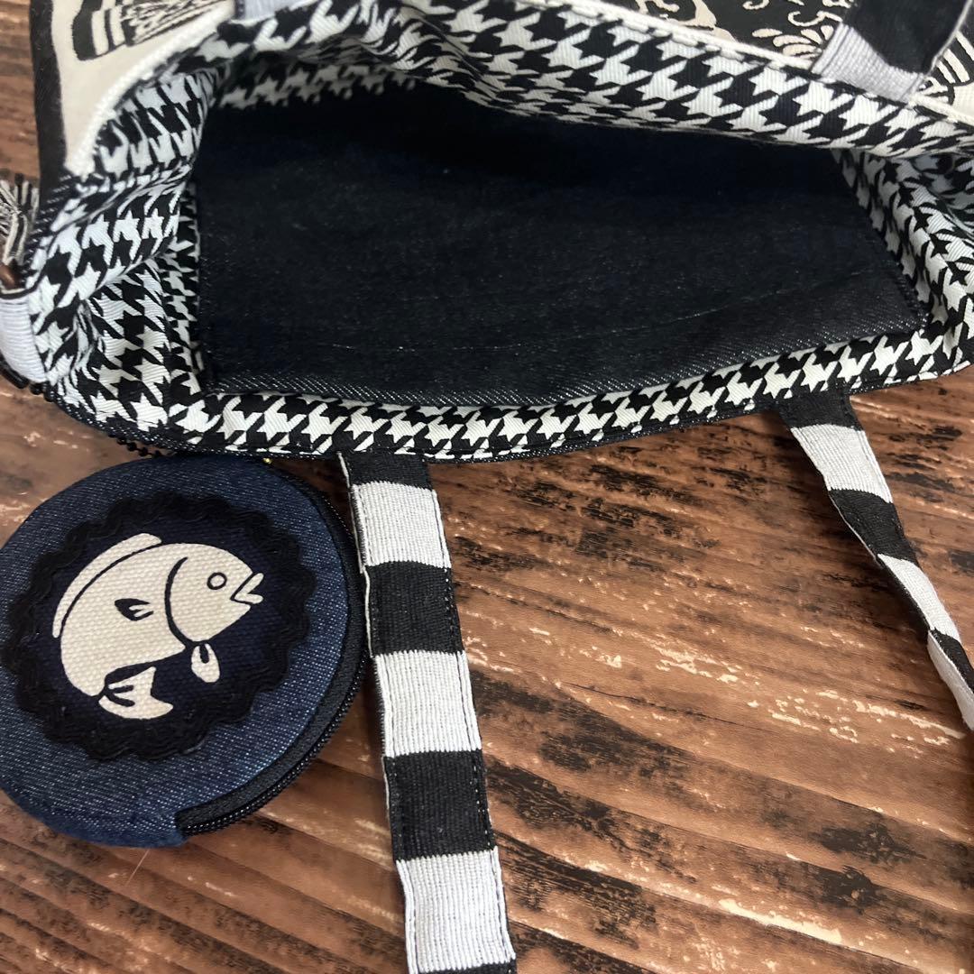 bigサイズ　トートバッグ　花バッグ　大容量　和柄　和装　エコバッグ　花袋