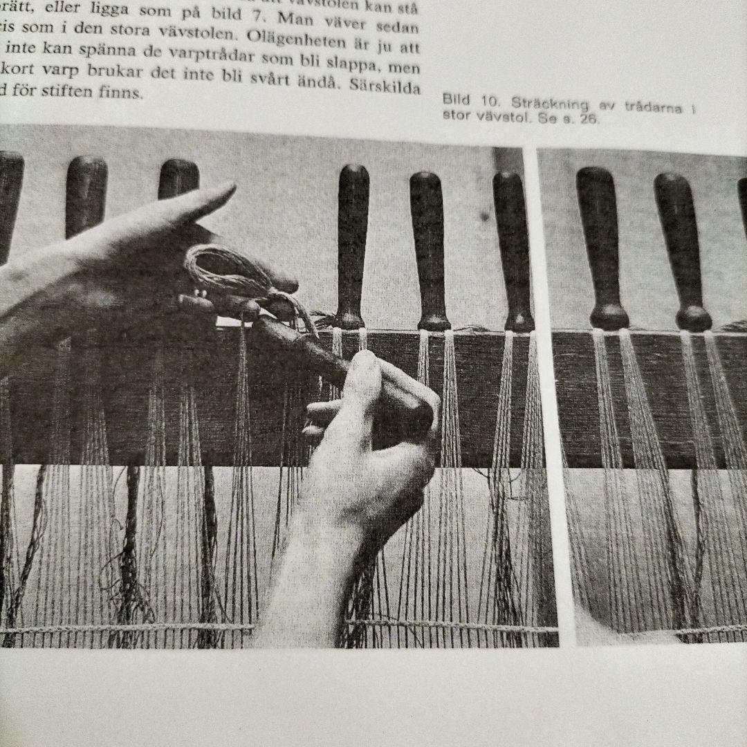 スウェーデン製　織り機