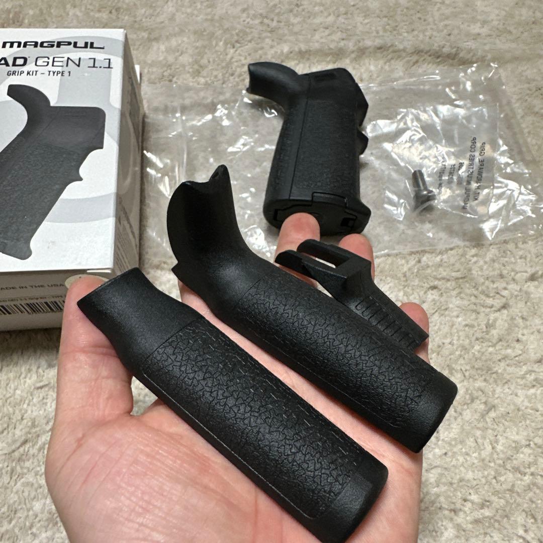マグプル製　実物MIAD GEN 1.1 グリップキット TYPE-1BK 新品