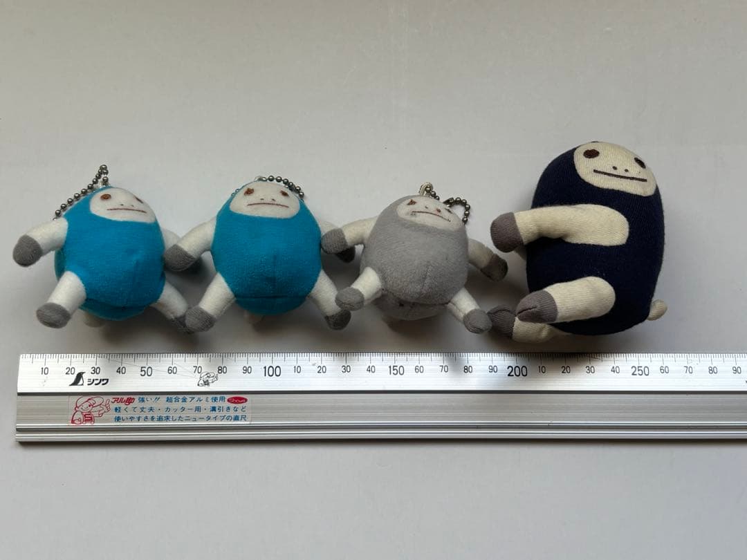 ４個セット なまけたろう ぬいぐるみ マスコット ナマケタロウ ボールチェーン