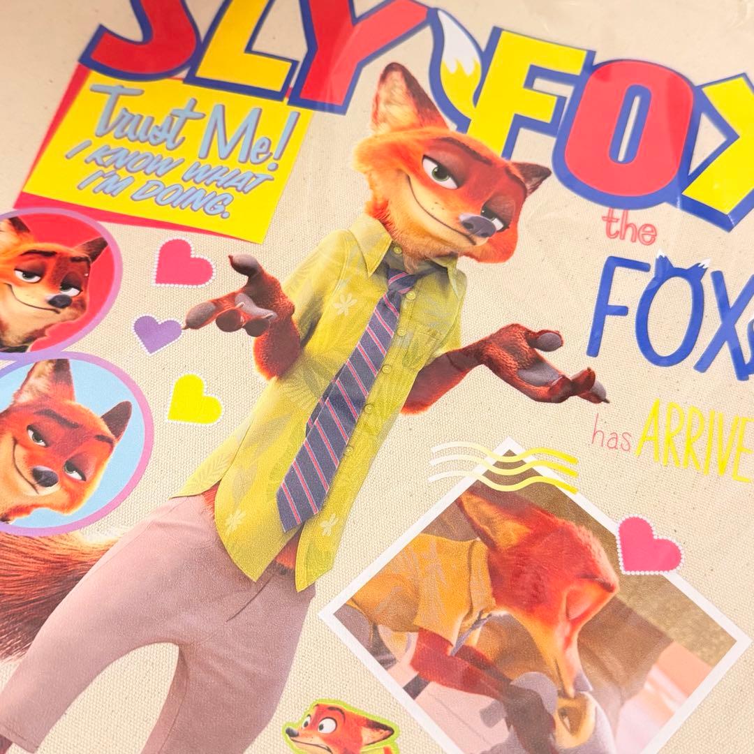 ディズニー ズートピア トートバッグ ニック NICK